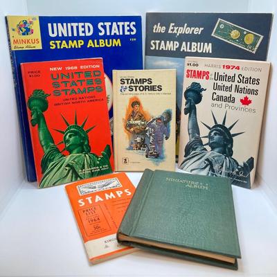 LOT 45: Large Stamp Collection - Stamps, Albums and Books