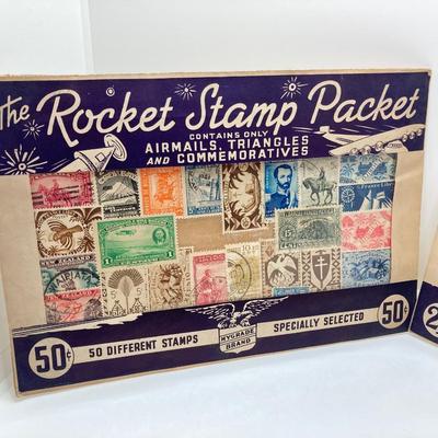 LOT 45: Large Stamp Collection - Stamps, Albums and Books