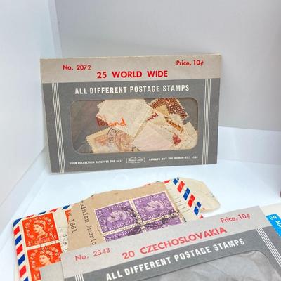 LOT 45: Large Stamp Collection - Stamps, Albums and Books