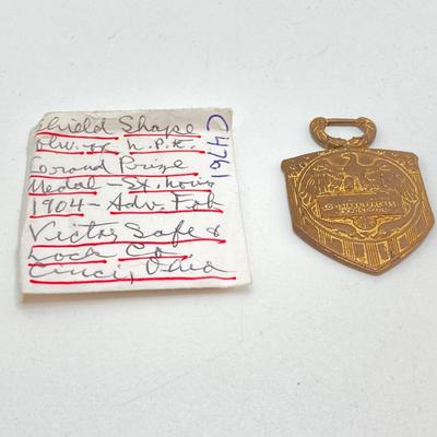 LOT 46: Vintage / Antique Collection - Knives, Coins, Toy Car, Sundial, Wallet, Wooden Token and Much More