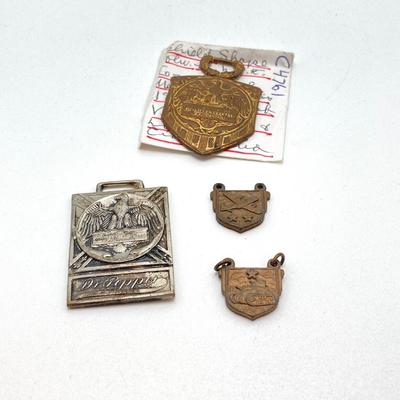 LOT 46: Vintage / Antique Collection - Knives, Coins, Toy Car, Sundial, Wallet, Wooden Token and Much More