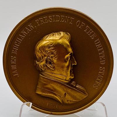 LOT 55: Collection of Bronze Tokens/Medals - Presidents of the United States