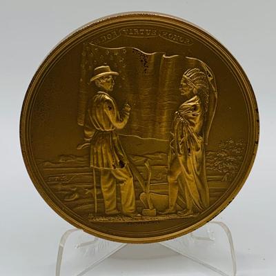 LOT 55: Collection of Bronze Tokens/Medals - Presidents of the United States