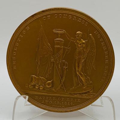 LOT 57: Bronze Tokens/Medals Featuring Military Leaders and More