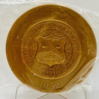 LOT 59: Collection of Five (5) Bronze Metals