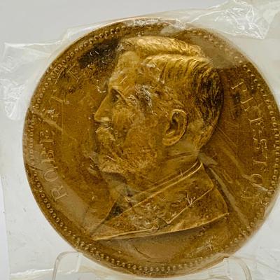 LOT 59: Collection of Five (5) Bronze Metals
