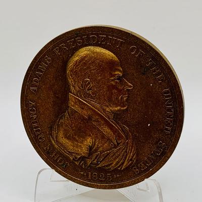 LOT 60: Assortment of Five (5) Bronze Medals of Historical Figures