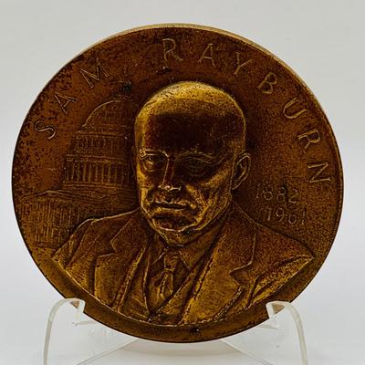 LOT 60: Assortment of Five (5) Bronze Medals of Historical Figures