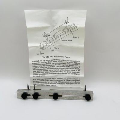 LOT 61: Precision Clock Repair Instruments, Tools, Parts and Instructions