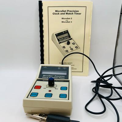 LOT 61: Precision Clock Repair Instruments, Tools, Parts and Instructions