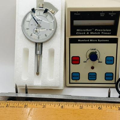 LOT 61: Precision Clock Repair Instruments, Tools, Parts and Instructions