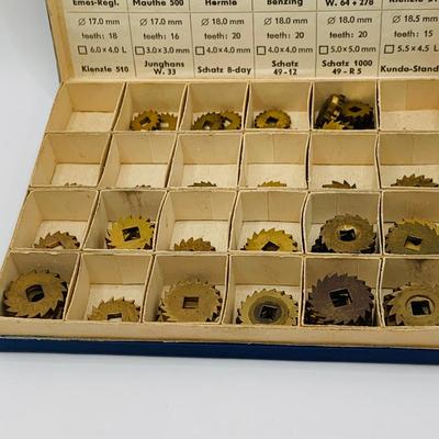 LOT 61: Precision Clock Repair Instruments, Tools, Parts and Instructions