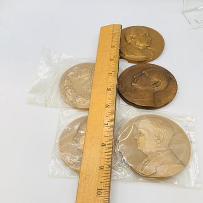 LOT 62: Assortment of Five (5) US Mint Medals