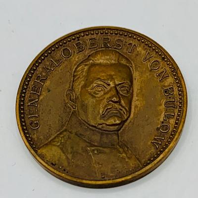 LOT 63: Bronze Medals and Tokens Honoring Military Achievements