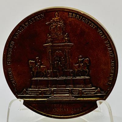 LOT 67: Collection of French and Austrian Bronze Medals