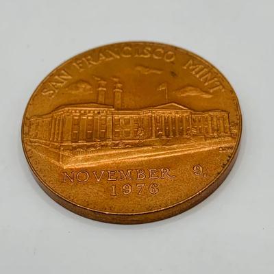 LOT 68: Bronze US Mint Medals Featuring 1859 Medal of the US Mint Snowden