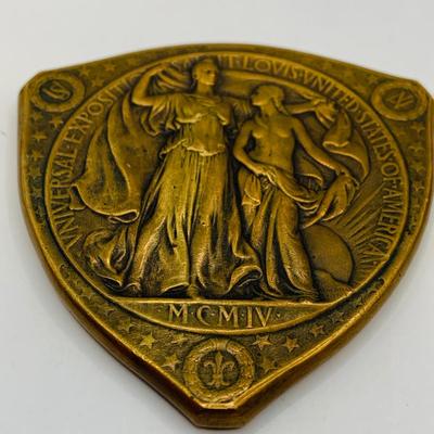 LOT 70: 1904 Louisiana Purchase Exposition Bronze Medal