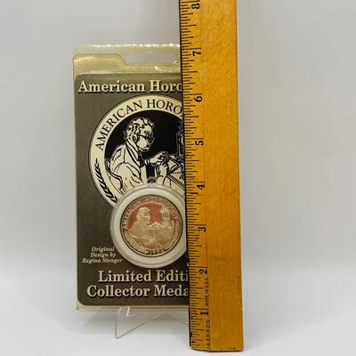 LOT 72: American Horologist Limited Edition Collector Medallion - 1992