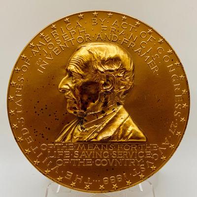 LOT 76: Set of Three (3) Bronze Medal Including Joseph France Medal and More