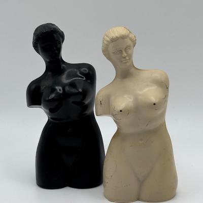 LOT 79: Collection of Vintage Pin-up Girl Posters, Julie London Calendar Girl 1956 Vinyl LP, and a Set of Venus De Milo Salt and Pepper...