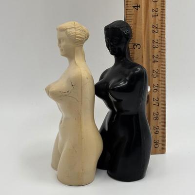 LOT 79: Collection of Vintage Pin-up Girl Posters, Julie London Calendar Girl 1956 Vinyl LP, and a Set of Venus De Milo Salt and Pepper...