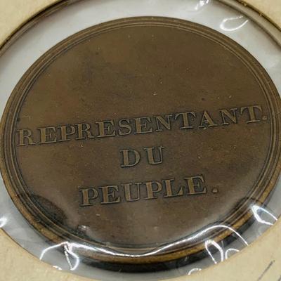LOT 80: Collection of Antique French Bronze Medal/Tokens