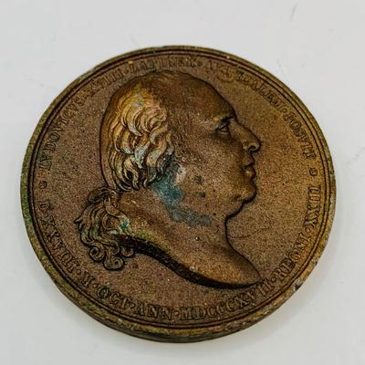 LOT 80: Collection of Antique French Bronze Medal/Tokens