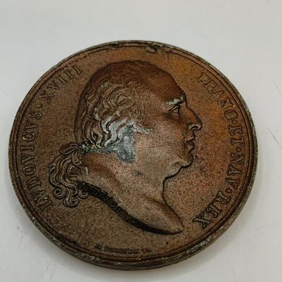 LOT 80: Collection of Antique French Bronze Medal/Tokens
