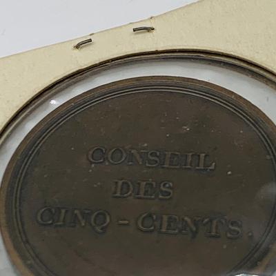 LOT 80: Collection of Antique French Bronze Medal/Tokens