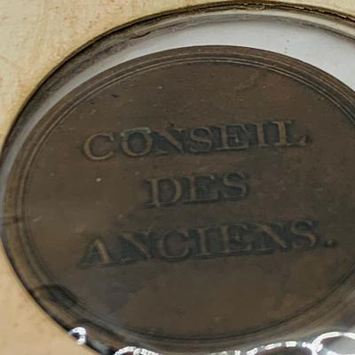 LOT 80: Collection of Antique French Bronze Medal/Tokens