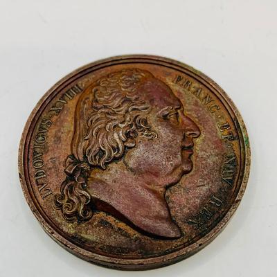 LOT 80: Collection of Antique French Bronze Medal/Tokens