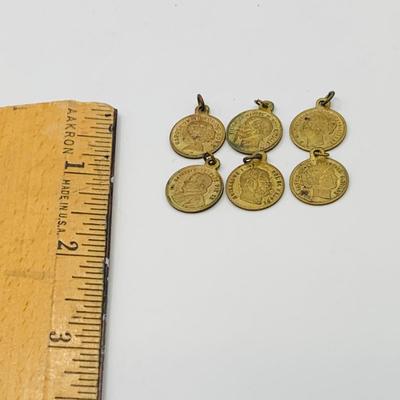 LOT 81: Antique Silver Medal and Bronze and Metal Tokens/Medallions