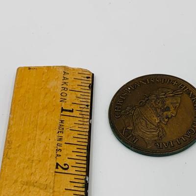 LOT 81: Antique Silver Medal and Bronze and Metal Tokens/Medallions