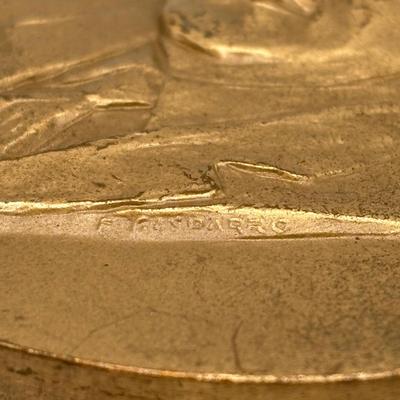 LOT 87: Bronze Metal Medallions: Franklin D Roosevelt, Robert B Anderson, John W Snyder, Diamond Jubilee, George P Shultz