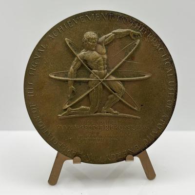 LOT 15: Bronze Metal Medallions Presidents Gerald Ford & James Buchanan along with Vice Admiral Hyman G Rickover