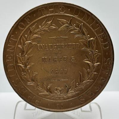 LOT 90: Collectible Bronze Metal Medallions President Hubert H Humphreys, Alben W Barkley, President George W Bush, John B Connally,...