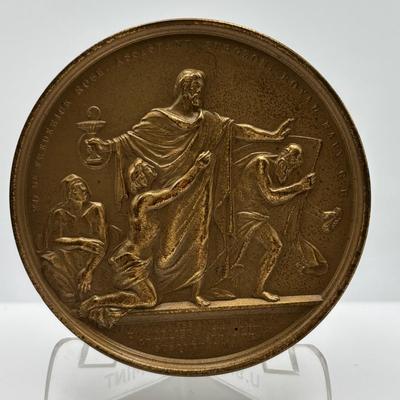 LOT 91: Assortment of Five (5) Bronze Metal Medallions: Secretary of the Treasury & US Presidents
