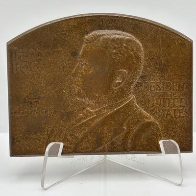 LOT 94: Collection of Four (4) Bronze Metal Medallions & More