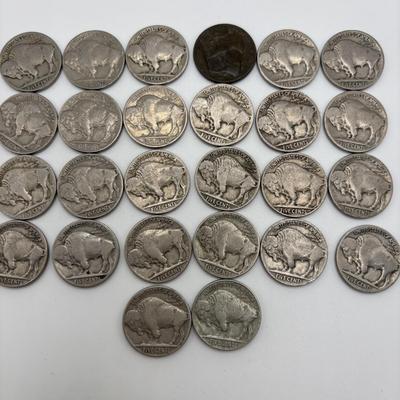 LOT 96: Buffalo Nickel Collection