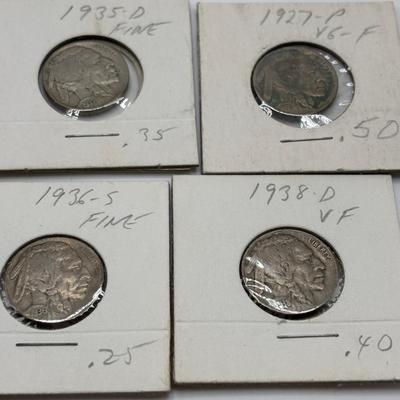 LOT 96: Buffalo Nickel Collection
