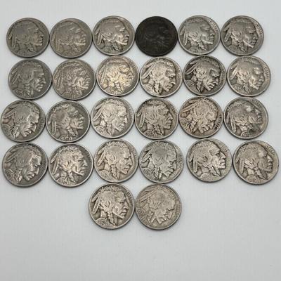 LOT 96: Buffalo Nickel Collection