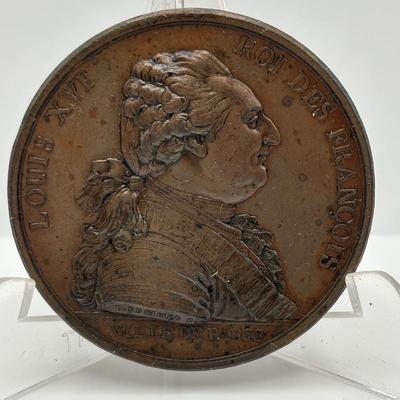 LOT 98: Assortment Foreign Historical Metal Medallions & Tokens