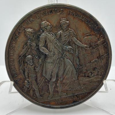 LOT 98: Assortment Foreign Historical Metal Medallions & Tokens