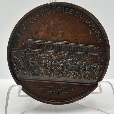 LOT 98: Assortment Foreign Historical Metal Medallions & Tokens