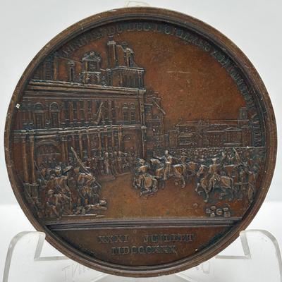 LOT 98: Assortment Foreign Historical Metal Medallions & Tokens