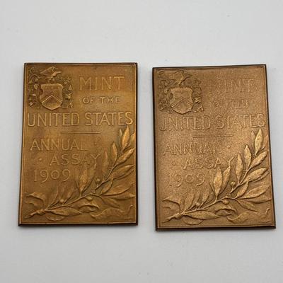 LOT 99: Assortment of Collectible Bronze Medal Medallions/Tokens