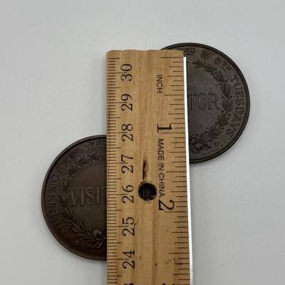 LOT 100 Collectible Souvenir & Exhibitions Coin and Tokens