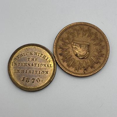 LOT 100 Collectible Souvenir & Exhibitions Coin and Tokens