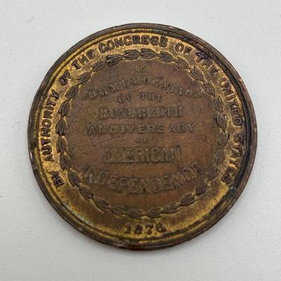 LOT 103: Medal Medallions/Tokens: 100th Anniversary of America, 1924 Illinois Grand Army of the Republic (GAR) Encampment 58th...