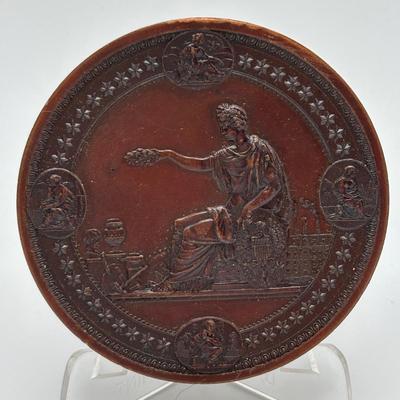 LOT 105: Medal/Medallions: US Centennial Exposition Philadelphia Medal, Soldiers & Sailors Monument, PA 45th Encampment GAR, 150th...
